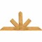 Ekena Millwork Saratoga Rough Sawn Timber Gable Bracket, Western Red Cedar, 60"W x 40"H x 2"D x 6"F, 16/12 Pitch GBW060X40X0206SAR00RWR - alternate 4
